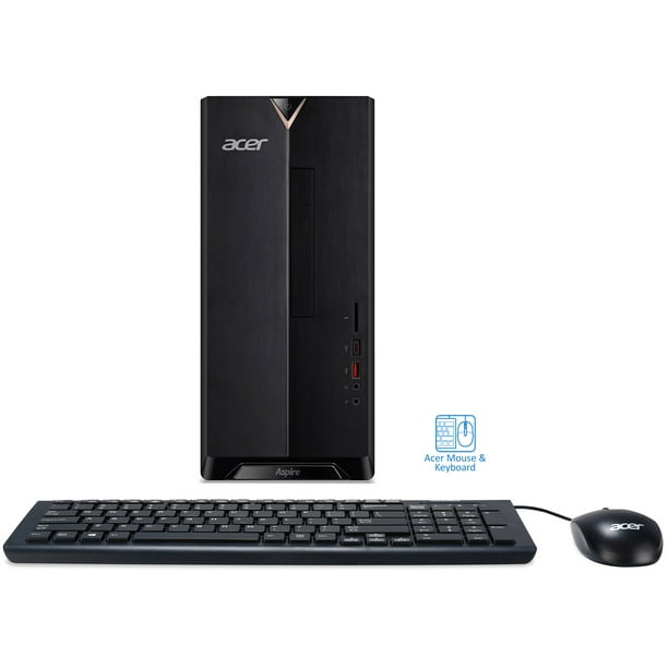 Acer Aspire TC-885 Desktop, Intel 6-Core i5-8400 Upto 4GHz, 8GB