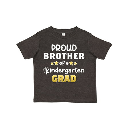 

Inktastic Proud Brother of a Kindergarten Grad Gift Toddler Boy Girl T-Shirt