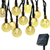FANHAO 100 Bulbs Solar String Lights, Solar Powered with 8 Modes for Garden, Outdoor, Backyard