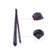 thumbnail image 2 of INSPIRAR CHIC Conjunto de corbata de lunares para el Día del Padre, clip de corbata, gemelos, pañuelo de bolsillo, boda de negocios azul oscuro fucsia, 2 of 6