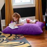 Jaxx 3.5 Ft Pillow Kids Bean Bag, Grape