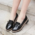 thumbnail image 2 of Comfortable Walking Sneakers for Women Lightweight & Supportive Casual Comfortable Leather Loafers With Bowknot Tassel Design For Everyday Wear, 2 of 7