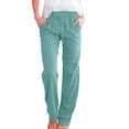 thumbnail image 1 of Zxxddp Lounge Pants For Women Wide Leg Drawstring Comfy Straight Leg Pockets Versatile Vacation Casual Pants Trousers, 1 of 5