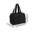 thumbnail image 2 of Cosmetic Bag Travel Toiletry Bag for Business Trips Lotion Skincare Products pink, 2 of 5