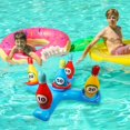 thumbnail image 4 of Bowlingkägla Design, the Inflatable Ringkastningsspel, Sommarpoolleksaker for Kids and Adult, 4 of 4