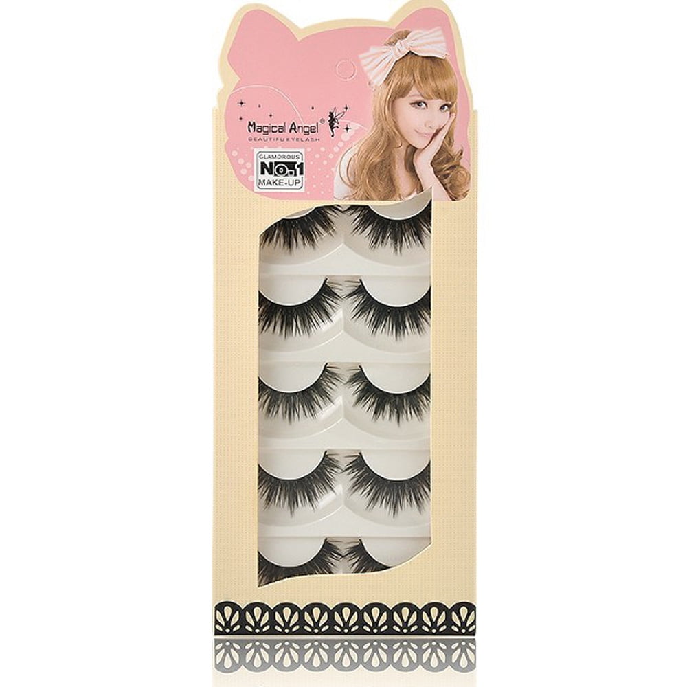 Thick Lashes 20mm Natural Eyelashes Bulk False Eyelash Storage 5d Lashes Pack Wispy Natural Lashes Water Activated Eyelashes Long Thick Eyelashes 4d Makeup Graceful Lashes Flat Lashes B Curl Eyelash