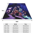 thumbnail image 4 of Lsque Scooby-Doo Pattern Fuzzy Fleece Throw Blanket Extra Large,Super Soft,Fluffy and Warm Blankets for Couch,Bed,All Season Use (50"x40"), 4 of 7