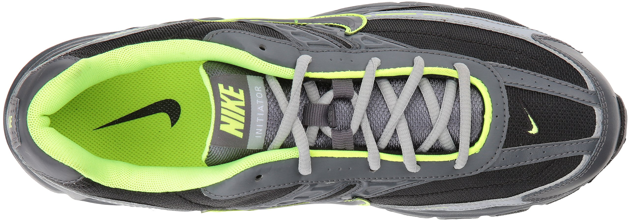 Nike Men's Initiator Black / Dark Grey Ankle-High Running Shoe - 10.5M