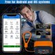 thumbnail image 5 of KONNWEI KW906 BT 5.0 Wireless OBDII Car Auto Diagnostic Scan Tools Car Detector Tester Scanner for IOS Android System, Orange, 5 of 5