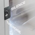 thumbnail image 3 of Door Silencer Strike Plate - Flexible, Noise Eliminating Solution for Loud Doors Replaces Existing Plate with No Modifications, Stops Slamming Noise Perfect for Nursery, Bedroom, Kids Room, Sleepers, 3 of 7