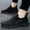 Black#1, variant on MPWEGNP Shoes Men Spring And Summer Sports Flat Bottom Light Slip On Elastic Comfortable Casual Style Mens (Black 10)