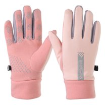 Uxcell Winter Ski Snow Gloves, Waterproof Touchscreen Winter Warming Gloves Pink