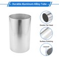 thumbnail image 5 of Unique Bargains 95mm/3.7"OD Straight 6061 Aluminum Alloy Tube Intercooler Surface Polishing Air Intake Connection Hose Double Flat Head 150mm 5.9"(L) 1mm 0.04"(T), 5 of 6