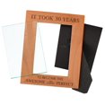 thumbnail image 2 of ThisWear 30th Birthday Picture Frame It Took 30 Years To Become Awesome Wood Engraved Portrait 5x7 Photo Frame, 2 of 6