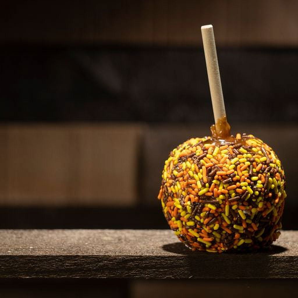 Fresh Caramel Apple with Sprinkles, Each