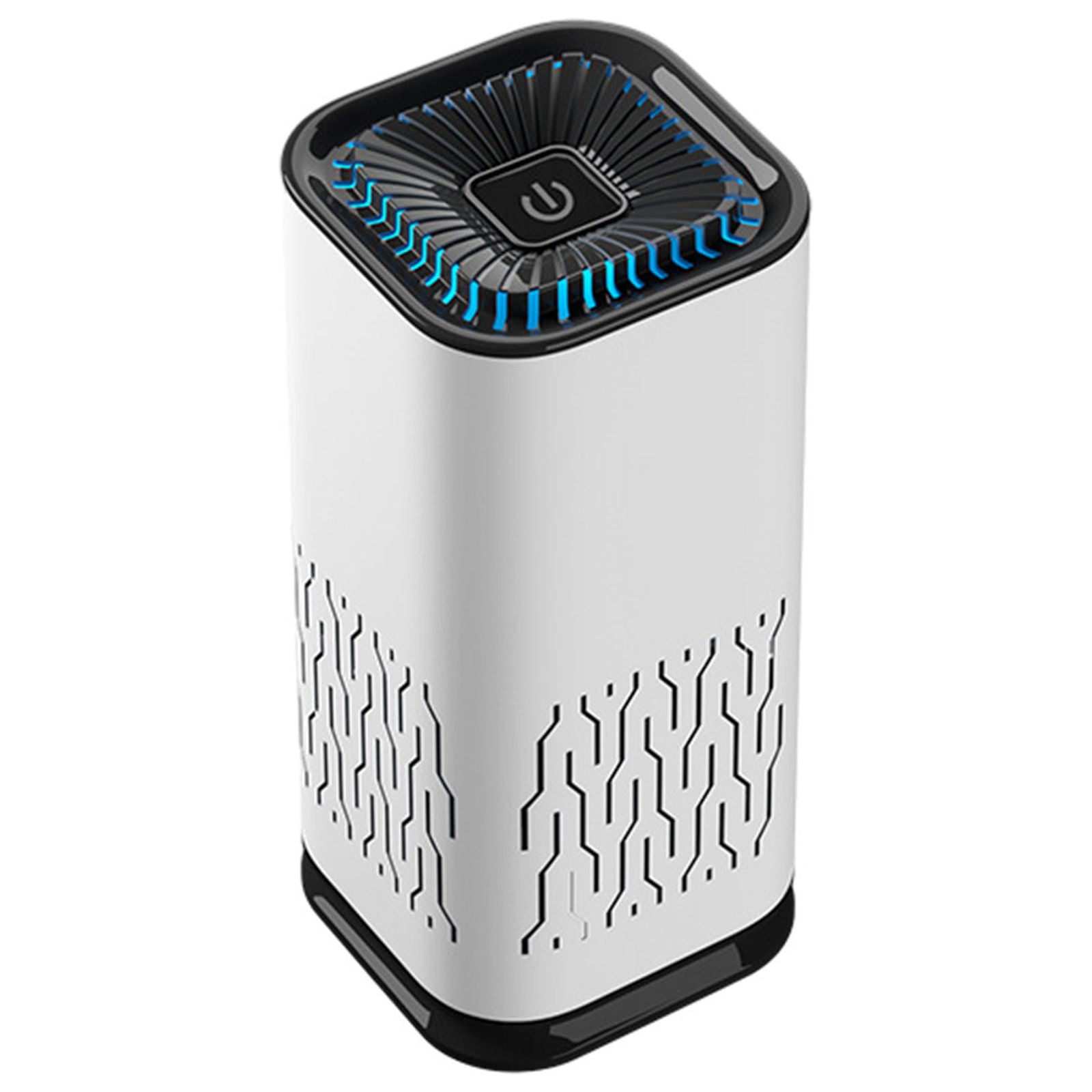 Cevemin 107 sq ft Home Filter Pet Dander Smoke Dust Air Purifier, White