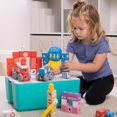 thumbnail image 3 of Set de bloques de construcción Melissa & Doug Blockables™ Deluxe City, 3 of 9