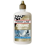 Finish Line Ceramic WAX Bicycle Chain Lube 2oz Drip Squeeze Bottle