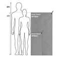 thumbnail image 2 of Camping Towels 2 Size at 1 Pack,Quick Dry Microfiber Towel,Beach Travel Towel Ultra Compact,Soft Gym TowelMint green, 2 of 4