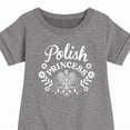 thumbnail image 3 of Instant Message - Dyngus Day - Polish Princess - Holiday Celebration - Toddler & Youth Girls Fleece Dress, 3 of 6