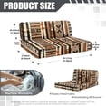 thumbnail image 7 of Uorisanigo RV Dinette Cushion Covers Stretchable Aztec African Tribal Camper Cushion Slipcovers for Travel Trailer Couch - Replacement Camper Accessories for Inside Sofa Protection, 7 of 7
