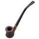 thumbnail image 2 of Pipa Bruyere, pipa para fumar marihuana con núcleo de hierro hecha a mano de 3 mm, pipa de madera de brezo de calidad profesional, 2 of 10
