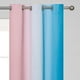 thumbnail image 4 of Cortinas Estelar Textiler Ombre Total Blackout Rosa/Azul 160x160 cm, 4 of 9