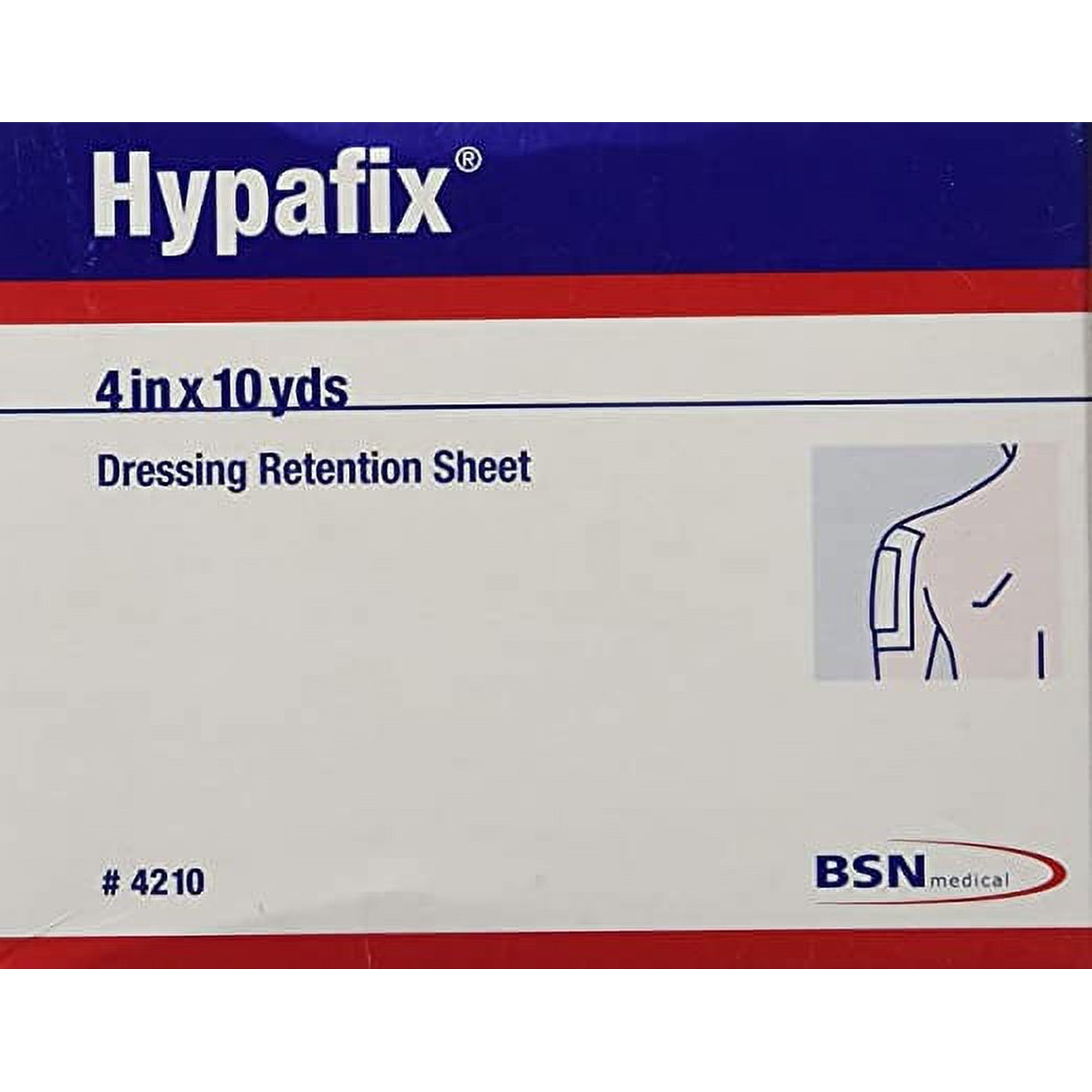 BSN 4210 Hypafix Dressing Retention Sheet 4 in. x 10 yds. (1 Roll)