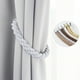 thumbnail image 3 of Juego de 2 alzapaños magnéticos para cortinas, modernos y hechos a mano, con cuerda tejida, prácticos y decorativos, para el hogar y la oficina., 3 of 7