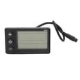 thumbnail image 2 of Display Electric Bike LCD Display Meter S866 ABS Electric Bike Control Panel with 6 Pin Water Proof Connector for Scooter Modification, 2 of 7