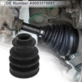 thumbnail image 3 of Kit de Bota de Junta CV Exterior Unique Bargains No.A0003570091 con Abrazaderas para Mercedes-Benz 180C 60-63, 3 of 7