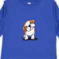 thumbnail image 4 of Inktastic Kiniart Bulldog Puppy Boys or Girls Long Sleeve Toddler T-Shirt, 4 of 5