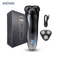thumbnail image 2 of Afeitadora eléctrica ENCHEN Blackstone3, máquina de afeitar flotante 3D de Triple hoja, recortadora de barba recargable por USB lavable IPX7 Tan Jianjun  unisex, 2 of 2