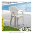 thumbnail image 4 of 2 Sillas De Plástico Con Textura Rattan Blanco Cantera, 4 of 4