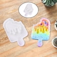 thumbnail image 3 of Molde de silicona con arena movediza para hacer joyas, llavero hecho a mano para niñas y mujeres. helado, 3 of 9