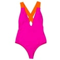 thumbnail image 4 of sovlvnd Save up to 65% Sexy Women Fashionable Bikini Solid Hollow Out Piece Swimwear Swimsuit Summer Beach Casual Beachwear Set, 4 of 7