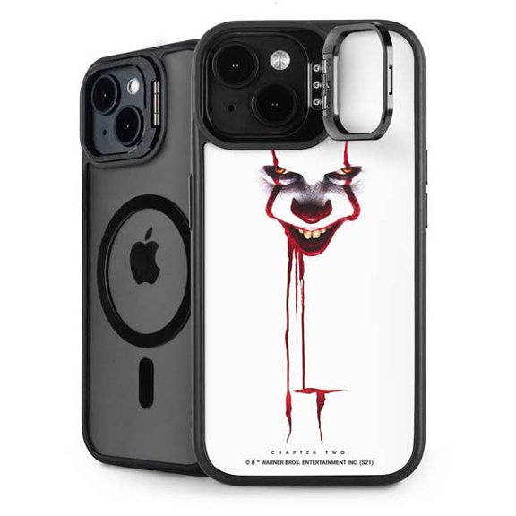 Skinit Warner Bros IT Volume 2 Pennywise Bloody iPhone 15 Plus Kickstand Case