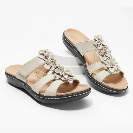 

Summer Women Cow Leather Slingback Strap Ladies Classic Design Flat Sandals Shoes