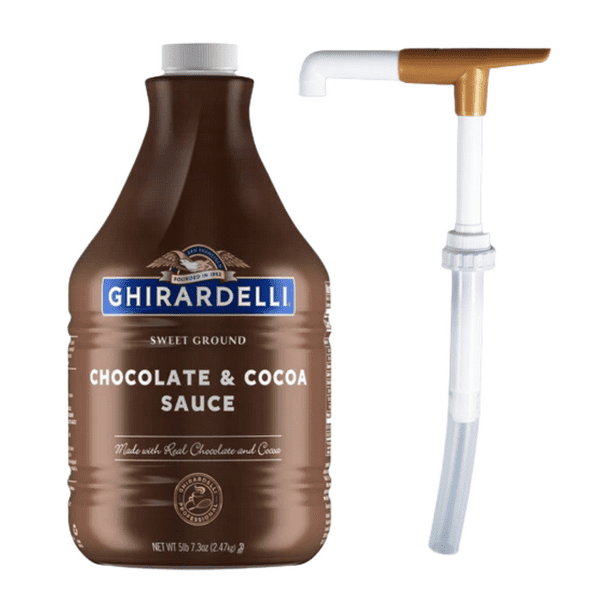 Ghirardelli Sweet Ground Chocolate & Cocoa Flavoring Sauce 64 fl. oz