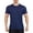 Navy, variant on T Shirts for Men Moisture Wicking Round Neck Short Sleeve Breathable Lightweight Slim Fitted Tops Gym Training Workout Everyday Clothing Navy XXL