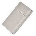 thumbnail image 3 of Estuche compacto para guardar 20 cigarrillos, ideal para mujeres que siempre están en movimiento, elegante estuche para cigarrillos portátil de color gris, 3 of 8