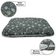 thumbnail image 3 of Botanical Pet Bed, Forest Elements and Blots Branches and Leaves, Chew Resistant Pad for Dogs and Cats Cushion with Removable Cover, 24" x 39", Multicolor, by Ambesonne, 3 of 4