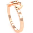 thumbnail image 5 of Aries Zodiac Sign Ring In Solid 14k Rose Gold, 5 of 6