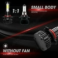 thumbnail image 4 of 6X 9005 9006 LED Headlight Hi/Lo Beam 9006 Fog Light Bulbs Kit White For Toyota Sienna 2006-2009, 4 of 10