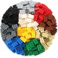 thumbnail image 5 of 2x3 Bricks Bulk 260 Pieces Multicolored Classic Basic Parts Building Creative Play Set Blocks Toy Accessories Compatible with 3002 Major Brands (10 Mixed Color), 5 of 6