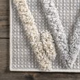thumbnail image 3 of nuLOOM Beatrice Raised Theta Trellis Area Rug, 5' x 8', Beatrice Beige, 3 of 5
