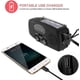 thumbnail image 3 of Solar Powered Crank Radio, Portable Emergency Radio 1200mAh Emergency Portable Radio, Multifunctional Dynamo Powerbank, 3 of 5