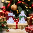 thumbnail image 4 of CIYISON Cute Christmas Snowman Plush Dolls Long Hat Designs for Home or Office Display, 4 of 9