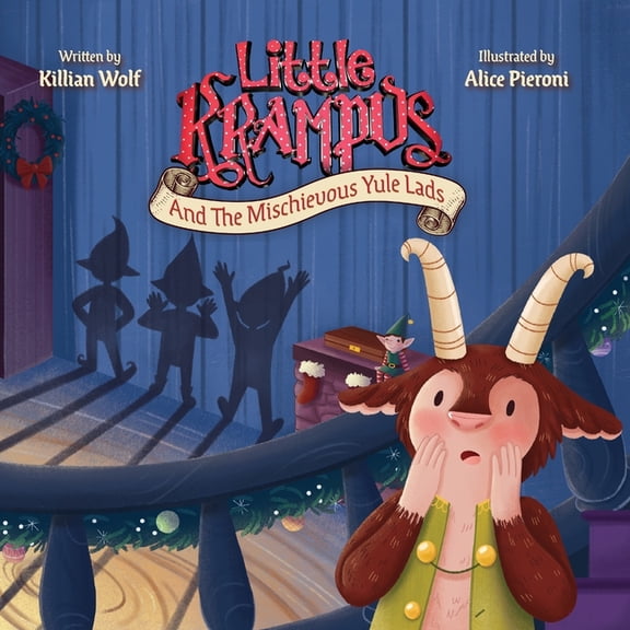 Little Krampus And The Mischievous Yule Lads, (Paperback)