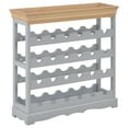 thumbnail image 3 of vidaXL Wine Rack Wine Bottle Holder with Top Tray Floor Wine Cabinet Organizer, 3 of 36